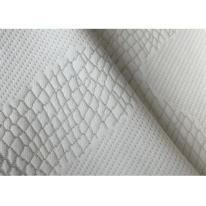 Waterproof Polyester Mattress Fabric , Hometextile Quilted Jacquard Cotton