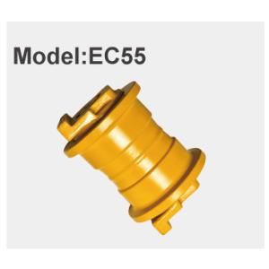 Quality Volvo EC55 Excavator Track Roller - Single/Double Flange for sale