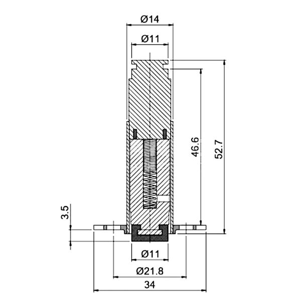 Taeha TH-4440-B TH-4450-B TH-4460-B TH-4475-B TH-4450-F TH-4440-M TH-4475-M Pulse Jet Valve Pilot Head Repair Kit