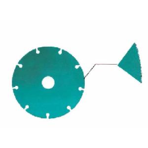 China 115mm Vacuum Brazed Diamond Disc Concrete Cutting Wheel For Cutting Wood With Nails on sale