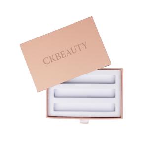 Customized gold-embossed cosmetic boxes personalized Lipstick paper boxes for