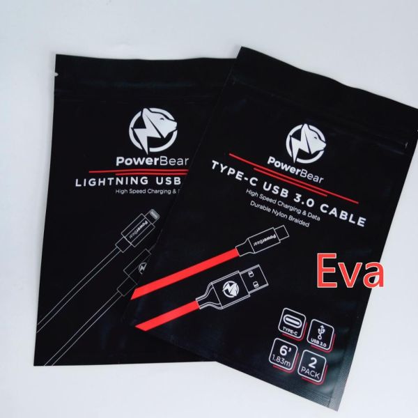 Plastic Material Zip Seal Bags Gravure Printing Surface Handling With Euro Hanging Hole