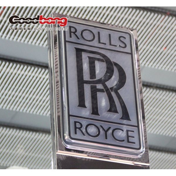 stainless steel color electroplate car exhibition logo