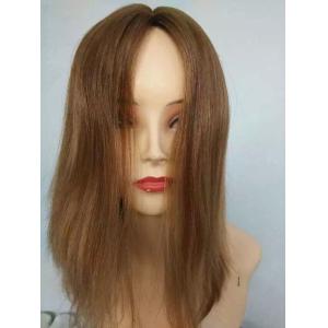 10 Inches European Human Hair Jewish Wigs Kosher Wigs Small Layer Ombre Color