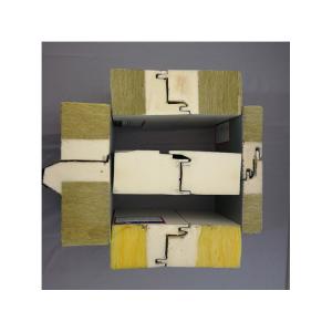 Grade A Rockwool Sandwich Panel Roofing Sheets With Polyurethane Sealing