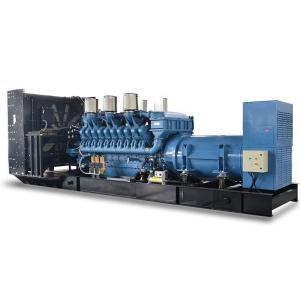 2400KW 3100KVA with MTU 3phase engine 20V4000G63L diesel generator 380V and Low