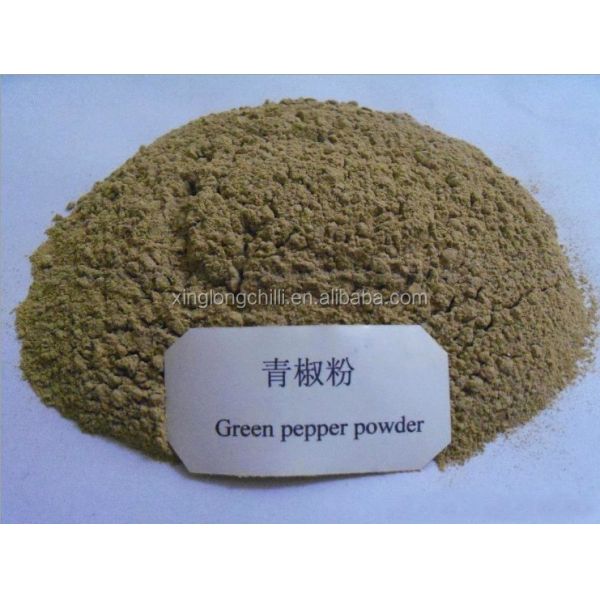 Chinese Factory price green chili powder with high SHU