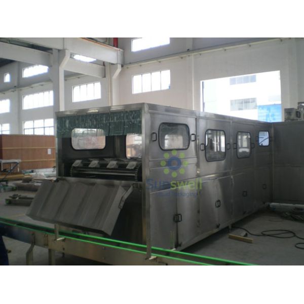 Stainless Steel 5 Gallon Water Filling Machine 2400BPH 300Barrel/Hour With Big Capacity