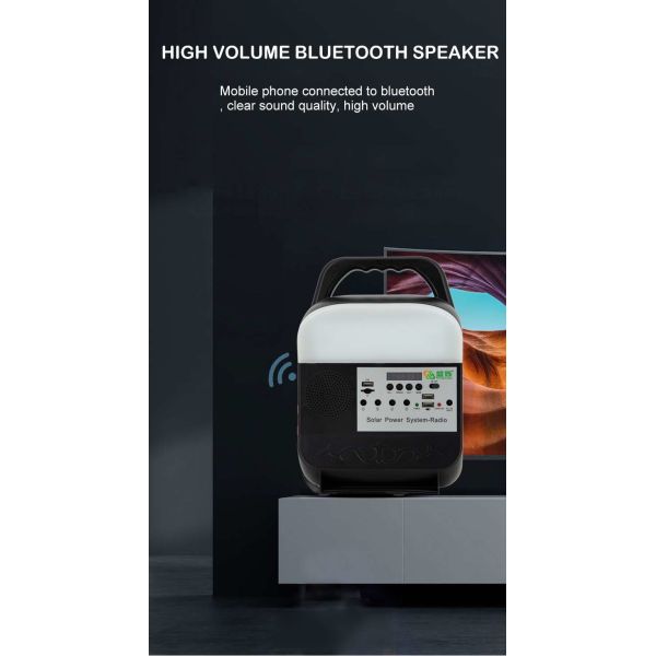 Mini Portable Lithium Battery Solar Generator Kit Outdoor Power For American Market