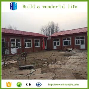 Beautiful appearance prefabricated container classroom easy construction