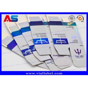 Hologram Printing 10ml Vial Boxes Muscle Growth Hexahydrobenzylcarbonate ,