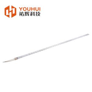 Gold Coated Quartz Twin Tube Infrared Lamp 200-6000W