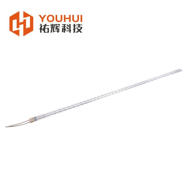 Buy Gold Coated Quartz Twin Tube Infrared Lamp 200-6000W at wholesale prices