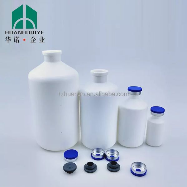 Round Shape PE Plastic Veterinary Vaccine Bottle for Vaccine Storage and Distribution