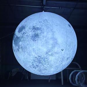 Customized Giant Inflatable Moon Planet Ball Advertising Helium Inflatable Moon
