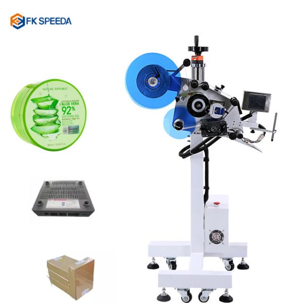 Free Replacement Automatic Assembly Line Labeling Head for Box Side Labeling