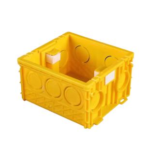 Quality Lightweight Plastic Electrical Boxes Surface Mount For Wire Aganist Electric Shock for sale