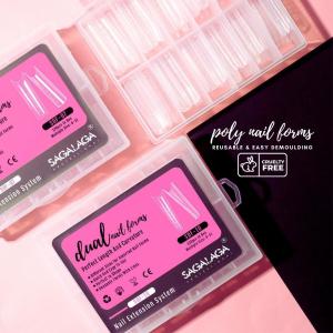 GEL Clear Tips Nail Extension Gel Ideal Tool for Fixing Nail Molds and Dual