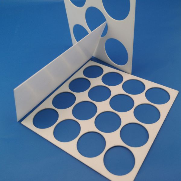 Buy Machining Insulating Al2O3 Ceramic Plate With Holes at wholesale prices