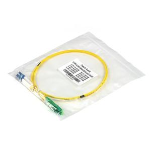 LC UPC To LC APC Duplex Patch Cord SM G657A1 LSZH Yellow Jacket