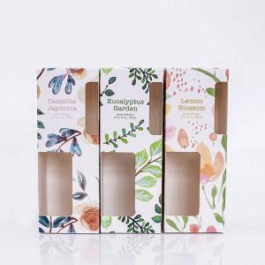 Reed Diffuser Tealight Candle Gift Packaging Boxes Custom CMYK Printing