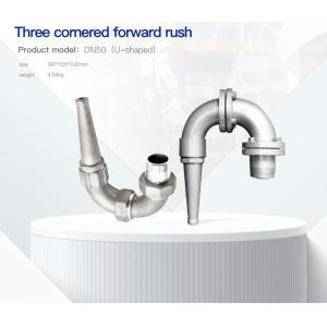 Quality Three Cornered Water Truck Fan Spray Heads Fireproof Anti Clogging Structure for sale