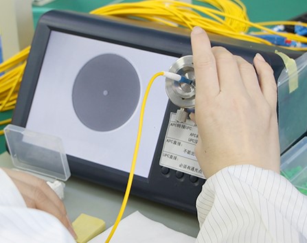 LC UPC Duplex OM3 LSZH Aqua Jacket Armored Optical Fiber Patch Cord