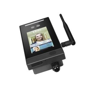 Office Buildings 2MP WDR Face Recognition Attendance Machine Dual Cameras