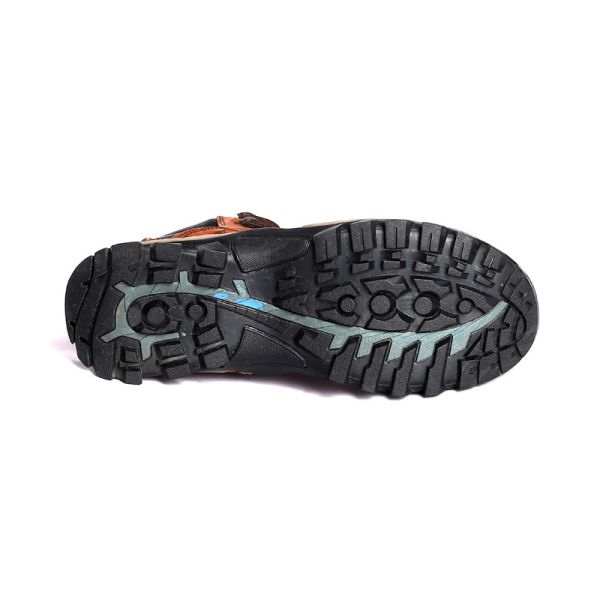 Oil Slip Resistant Steel Plate Work Boots Penetration Resistant Industrial Safety Men Steel Toe Shoes