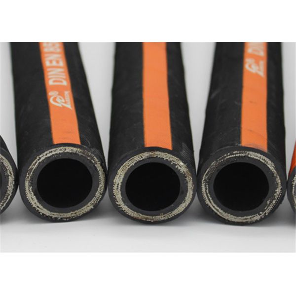 Buy 420 bar Cloth Surface 4 Wire Hydraulic Hose ID 3/8 - 2" SAE 100 R15 at wholesale prices