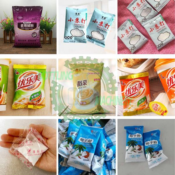 Powder Bag Making Filling Cutting Counting Weight Sachet Packing Machine
