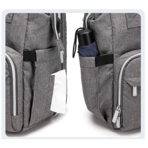 OEM ODM Nursing Mother Bag Diaper Bag Foldable Crib With USB