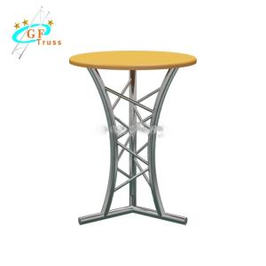 Modern aluminum bar furniture table and chair for club
