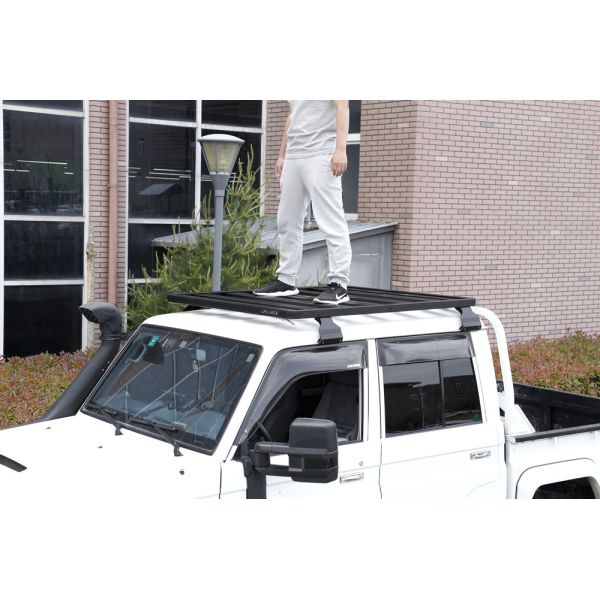1400X1320mm Auto Universal Removable Aluminum Car Top Cargo Roof Rack for Toyota LC79