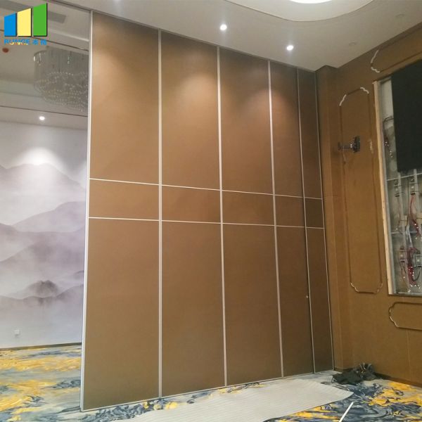 100MM Thickness Sliding Partition Walls / Sound Proof Operable Movable Partition