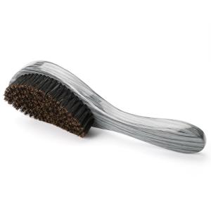 Wood Handle Soft Medium Hard Bristle Wave Brush Customized Color