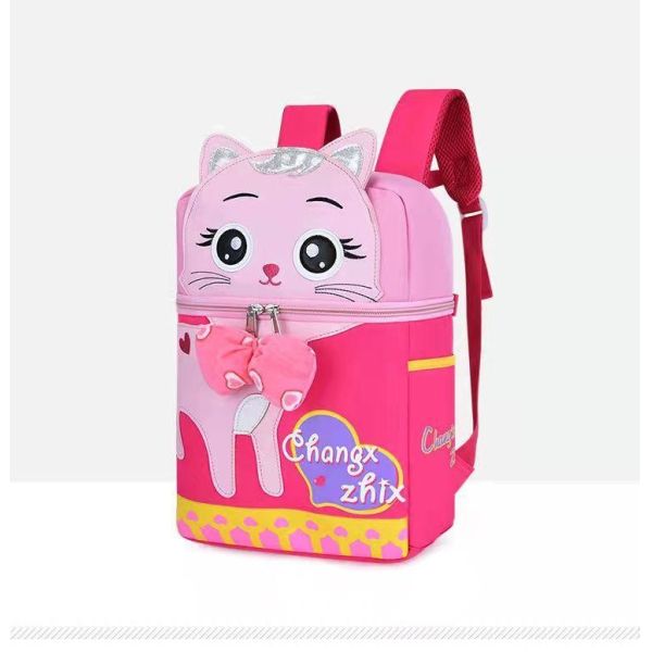 Polyester Kids School Backpack Bag 3d Mermaid Cartoon