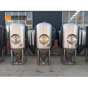 Micro Conical Fermentation Tank Stainless Steel SUS304 Material Polished Surface