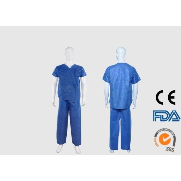 Buy XL XXL Disposable Operating Gowns Breathable For Hospital / Clinic at wholesale prices