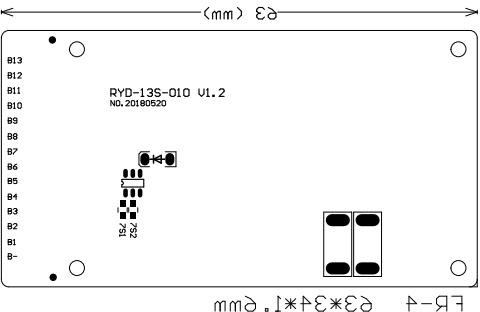 Li-18650-13S3PLithium battery pack-46.8V 10.5(10.2)Ah-PCM 48V For Electric Bicycle Battery