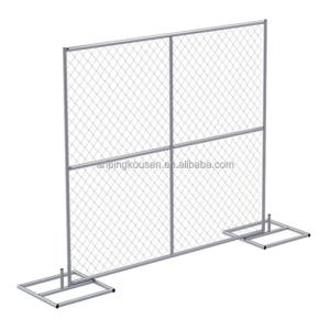 2.2mx1.1m Crowd Control Barrier Pvc Coated Frame for Festivals Temporary Fencing