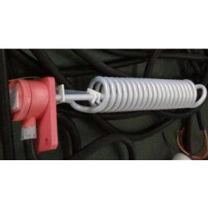 Anti Corrosion Tubular PTFE Coated Immersion Water Heater For Electroplating