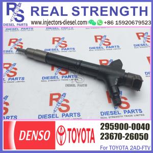 Diesel Common Rail Fuel Injector 295900-0040 23670-26050 For Toyota RAV4 2AD-FHV