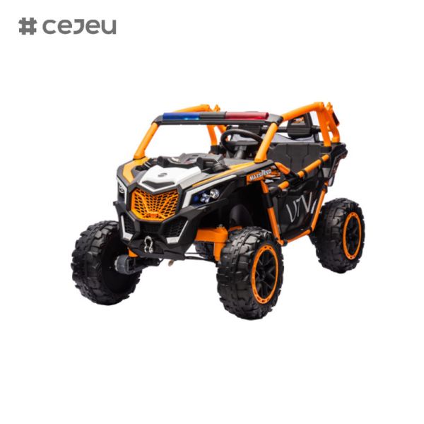 24V 12V 4WD Kids Electric UTV Off-Road Ride On Toy Car With 2.4G RC Carbon Steel Frame High-strength Four-wheel Shock