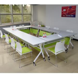 EBUNGE Modern Foldable School Table Standing Office Furniture Conference Room