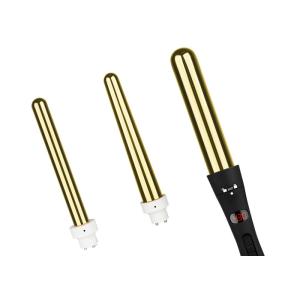 LCD Display Professional 3p Hair Curler 45W With CETL Certificate