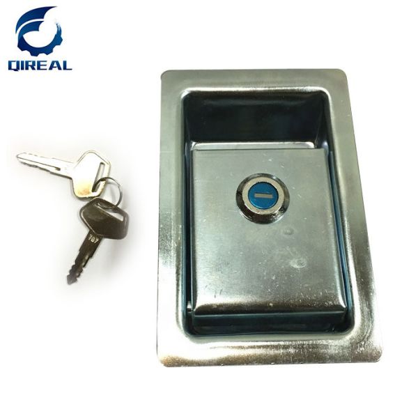 PC200-6 Excavator engine accessories 20Y-54-71491 Side panel door lock 198-54-41982