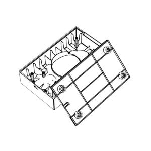 OEM / ODM ：Custom electronic Enclosures mold / Beauty Instrument Base (1*8) No