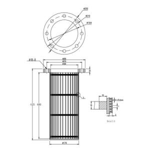 Quality 0.8 Mm Minimum Orifice Diameter Screen Basket for Industries with T/T Payment Term for sale
