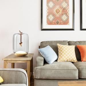 Quality LED Metal Glass Modern Bedside Table Lamp Residential Use for sale